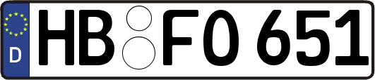 HB-FO651