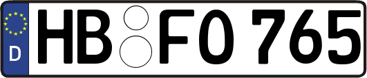 HB-FO765