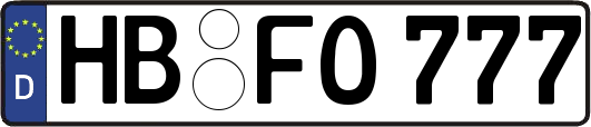 HB-FO777