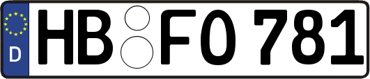 HB-FO781