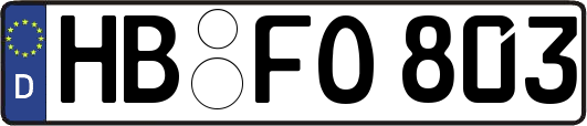 HB-FO803