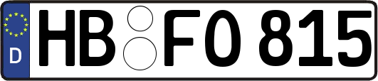 HB-FO815