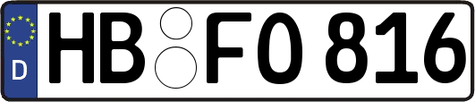 HB-FO816