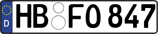 HB-FO847