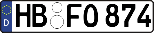 HB-FO874