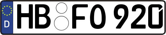 HB-FO920