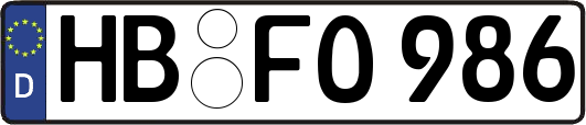 HB-FO986