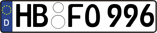 HB-FO996
