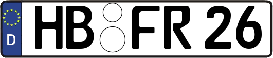 HB-FR26