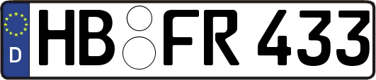HB-FR433