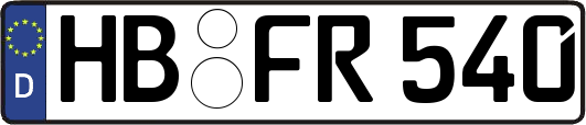 HB-FR540
