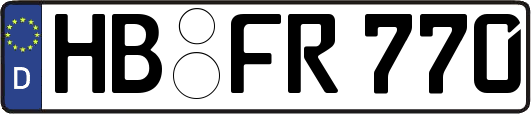 HB-FR770