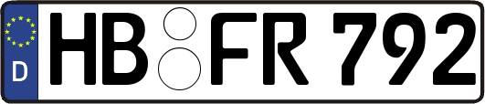 HB-FR792