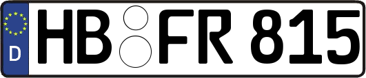 HB-FR815