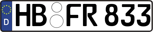 HB-FR833