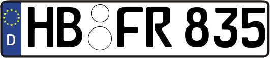 HB-FR835