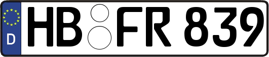 HB-FR839