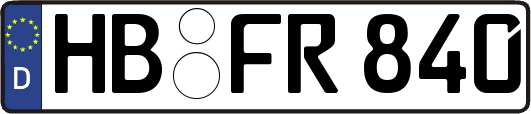HB-FR840