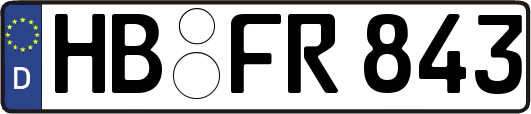 HB-FR843