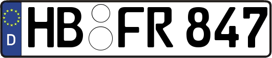 HB-FR847