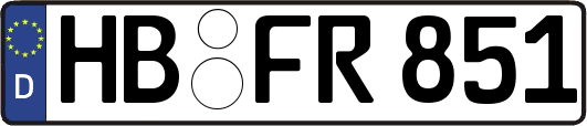 HB-FR851