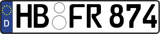 HB-FR874