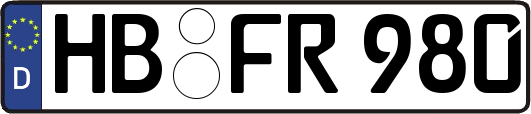 HB-FR980