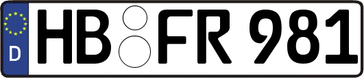 HB-FR981