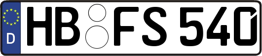 HB-FS540