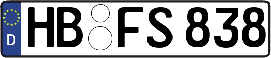 HB-FS838