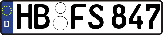 HB-FS847