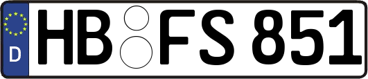 HB-FS851