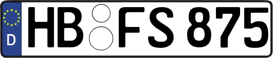 HB-FS875
