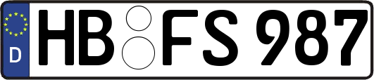 HB-FS987