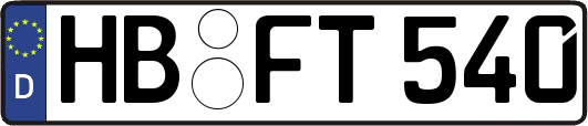 HB-FT540