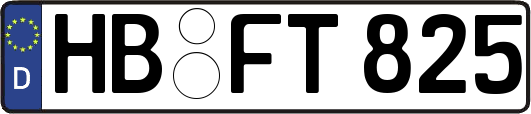 HB-FT825
