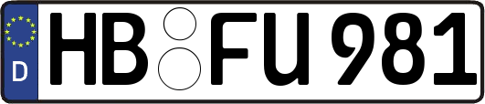 HB-FU981