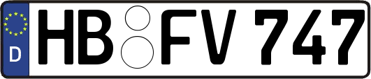 HB-FV747