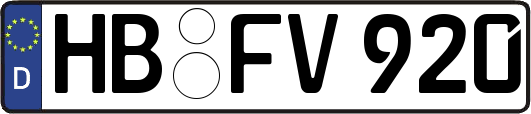HB-FV920