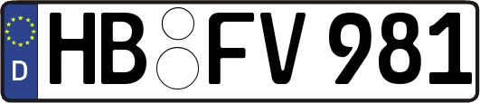 HB-FV981