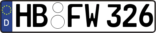 HB-FW326