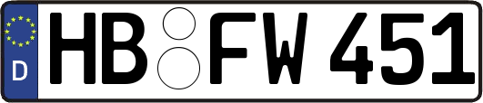 HB-FW451