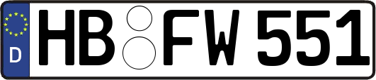 HB-FW551