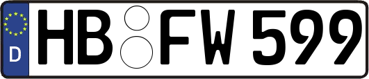 HB-FW599