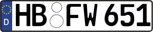 HB-FW651