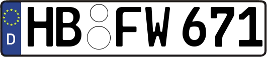 HB-FW671