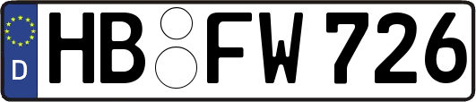 HB-FW726