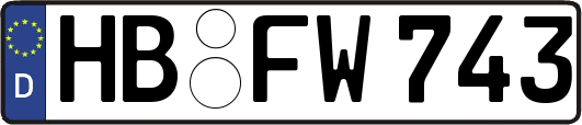 HB-FW743