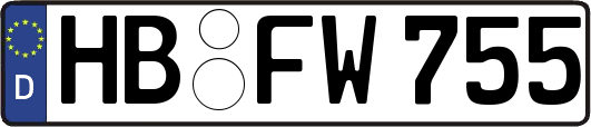 HB-FW755