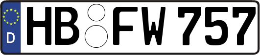 HB-FW757